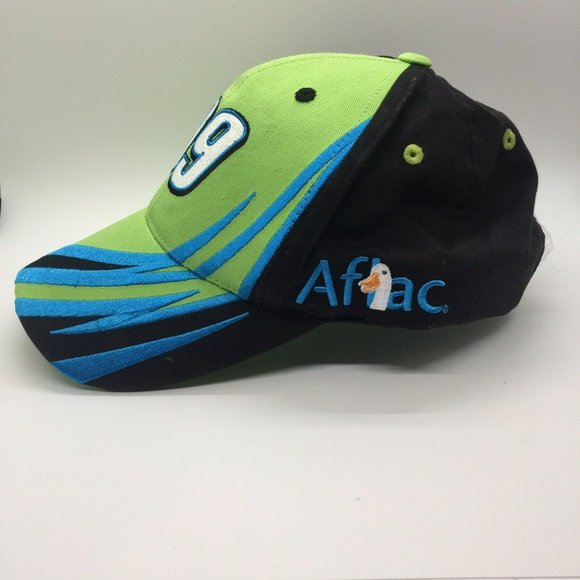 Nascar Carl Edwards #99 Green/Black Hat - Picture 3 of 7